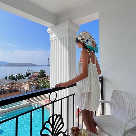 Hotel Vila Kalcuni Sarandë Esterno foto