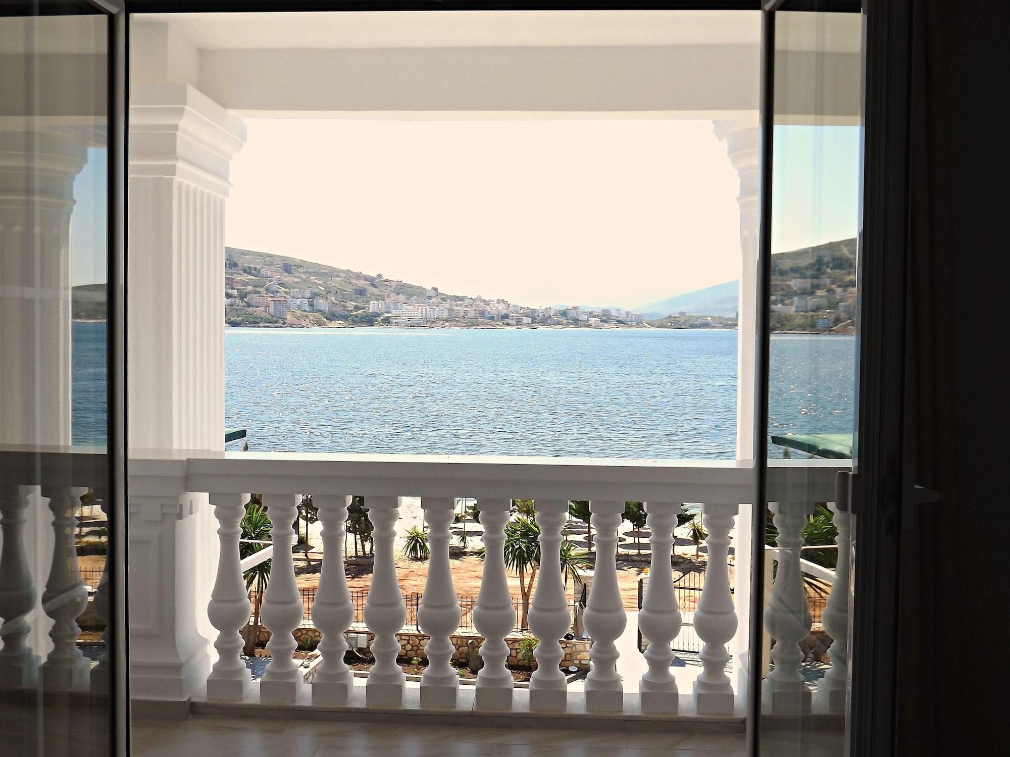 Hotel Vila Kalcuni Sarandë Esterno foto
