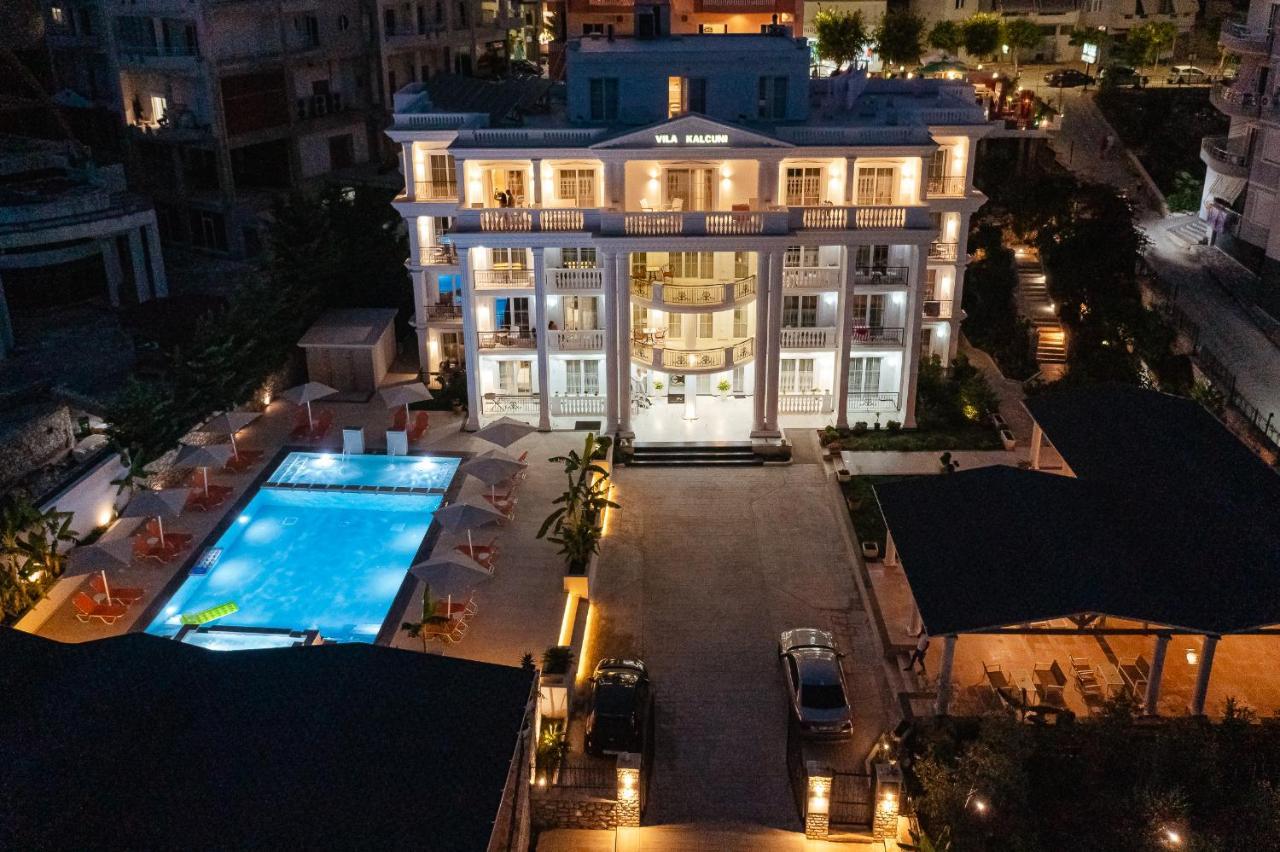 Hotel Vila Kalcuni Sarandë Esterno foto