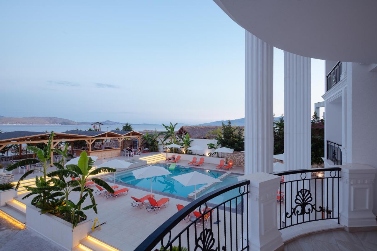Hotel Vila Kalcuni Sarandë Esterno foto