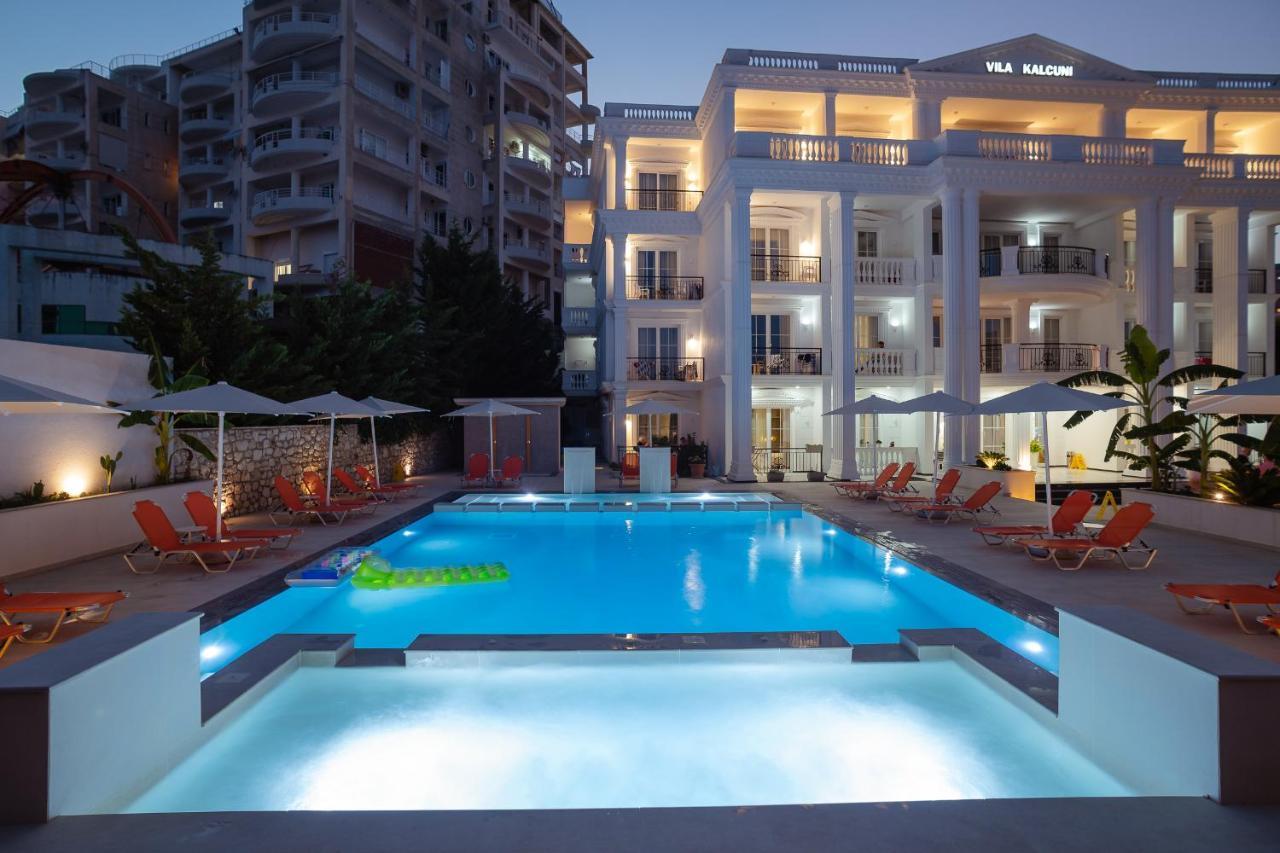 Hotel Vila Kalcuni Sarandë Esterno foto
